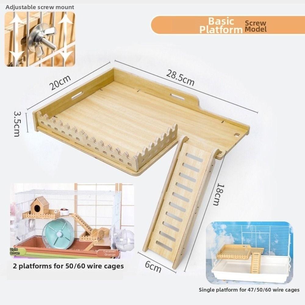 Holz Hamster Kletterplattform Zaunsicher Design Hamster Nest Leiter Tier