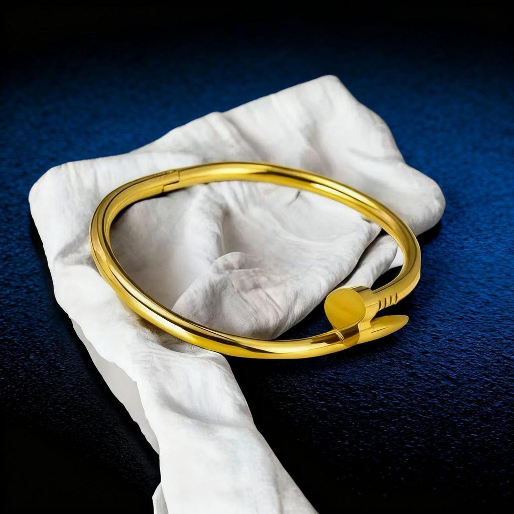 Bracelet Girls Niche Titanium Steel Jewelry Premium Sense Ins Wind Nail Opening Jewelry