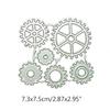 Gearwheel Cutting Dies Metal Stencil Decoration Home School Handmade