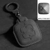 Suede Car Flip Key Case Cover Fob For Zeekr X 001 007 009 7X Mix Smart Remote Keychain Protector Shell Decorative Accessories