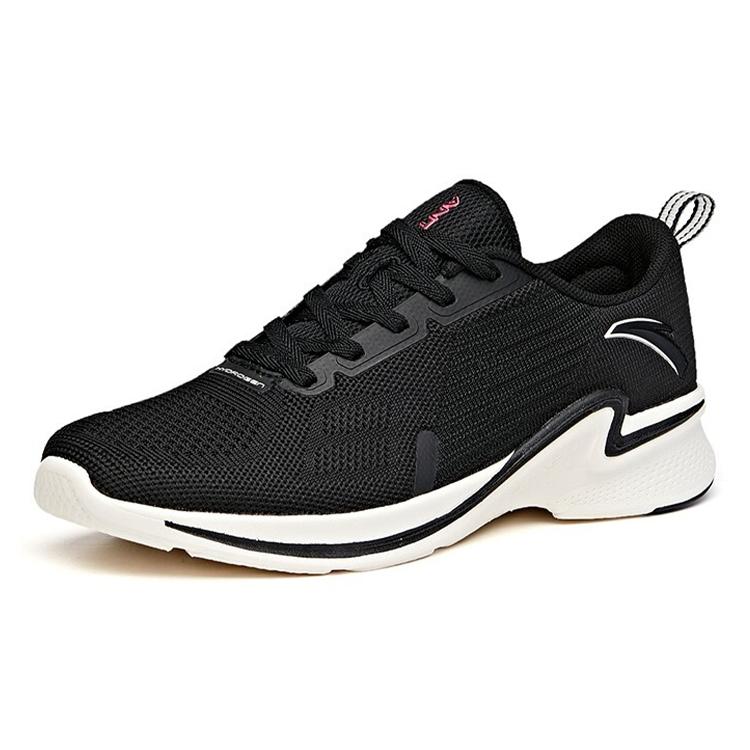 Anta Hydrogen Run II Comfortable Mesh, Textile Cushioning Breathable Lightweight Low top Running Shoes Women's Black 922045541-4