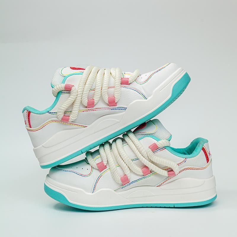 Board Shoes Women's Autumn White Shoes Sports Casual White Shoes Women's Shoes Couple