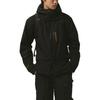 SALOMON Peak Gtx Fashion Letter Waterproof Hooded Long Sleeve Jacket Men Jackets Black C30066