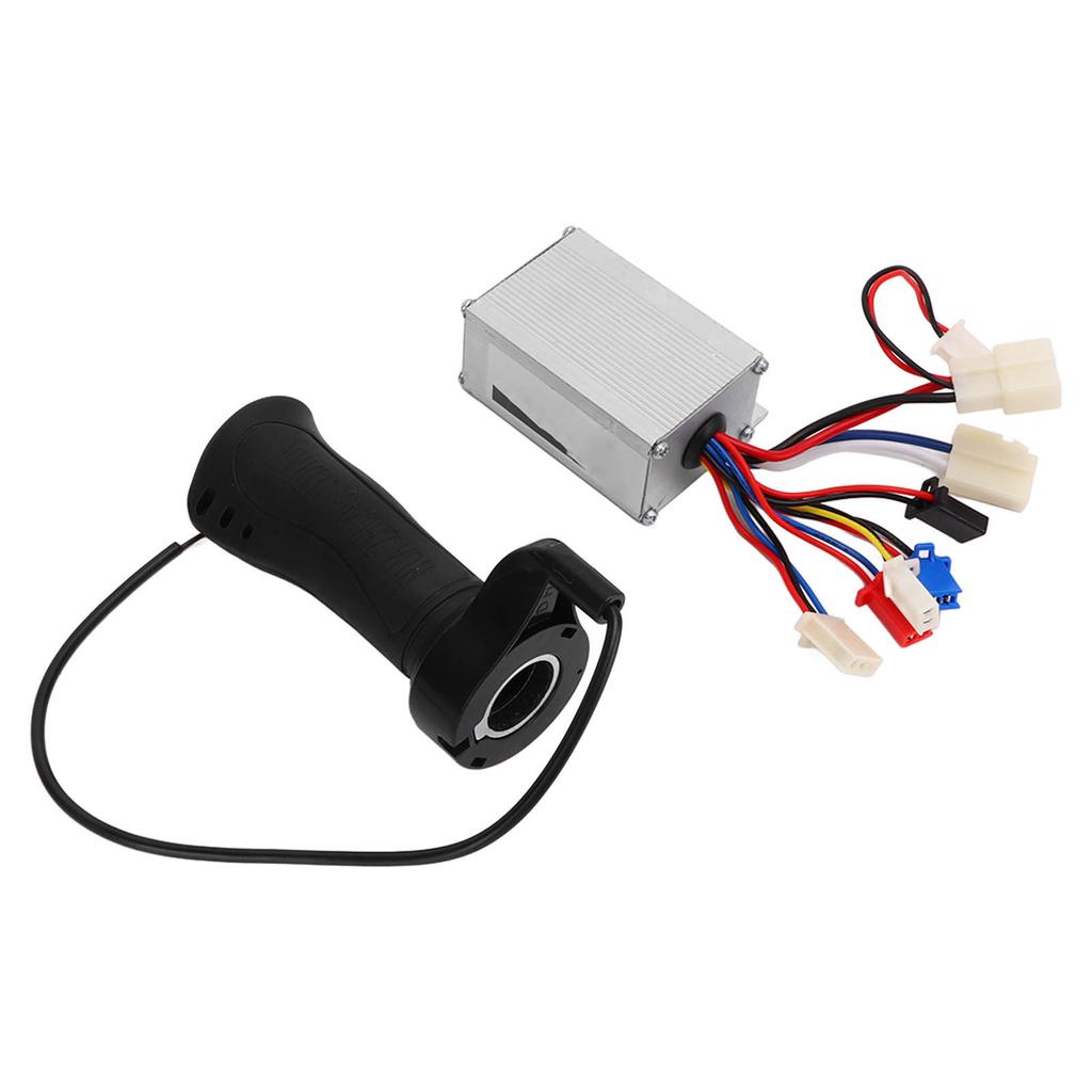 Brush Motor Speed Controller Throttle Grip Adjustable Motor Speed Box for Scooter Mini Electric Motorcycle