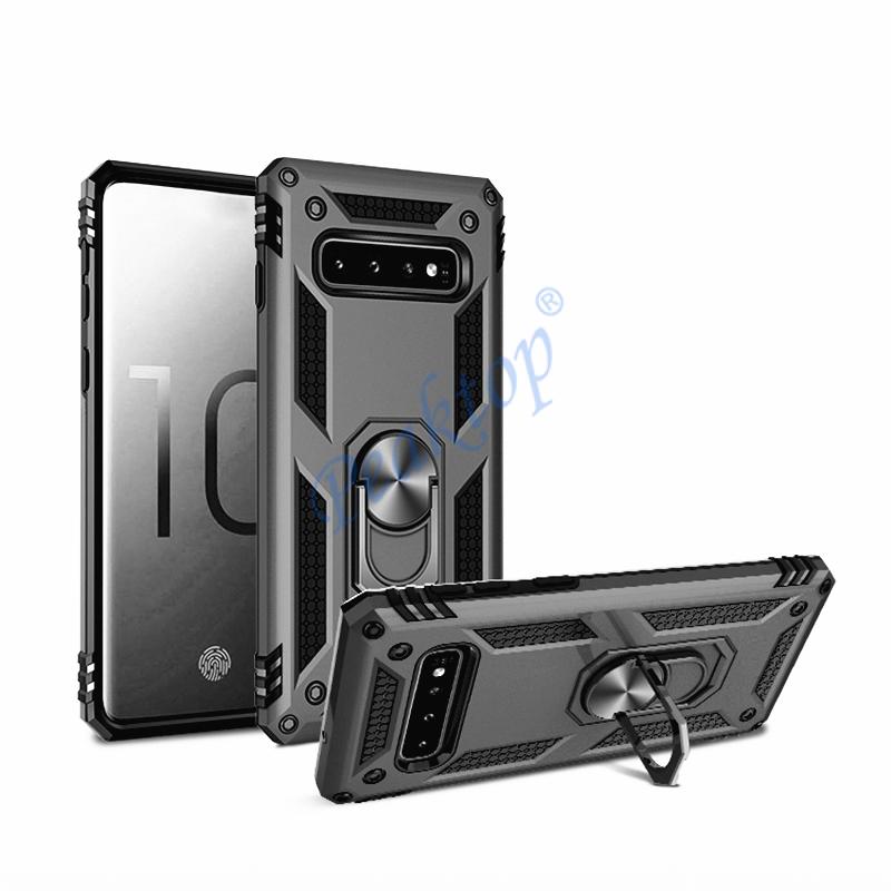 Anti-Fall-Hybrid-Schutz-Telefonhülle für Samsung Galaxy S10 5G S8 S9 Plus S10E Note 10 Pro Note 9 Note8 mit Fingerringabdeckung