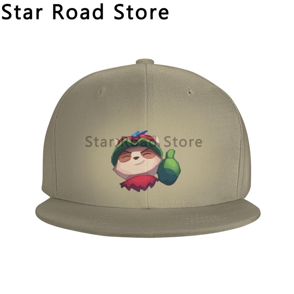 Funny Teemo Print logo Unisex Baseball Caps Peaked Cap League of Legends Game Sun Shade Hats for Unisex Women