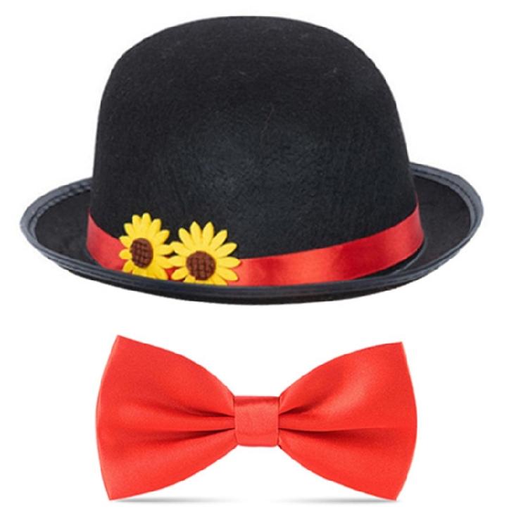 Halloween Cosplay Magier Melone Handschuhe für Festival Feier Rollenspiel Kostüm Magische Show Anzieh Anzug