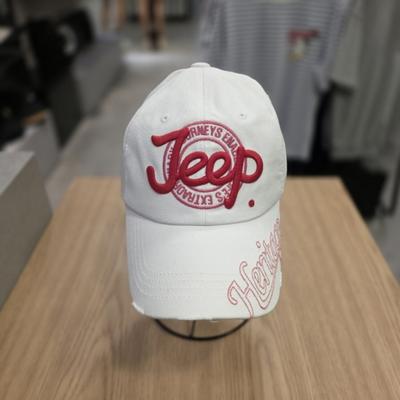 Jeep Vintage Rosa Bestickte Kappe_JP3GCU088