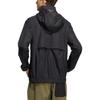 adidas Veste de protection solaire à manches longues et à capuche pour homme Noir HN4535