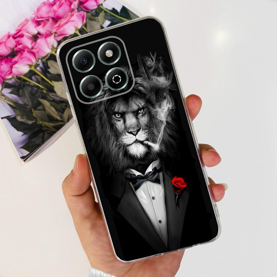 For Honor X6b 4G Case Popular Love Heart Cartoon Soft Silicone TPU Phone Cover For Honor X6b 2024 JDY-LX1 JDY-LX2 HonorX6b Coque