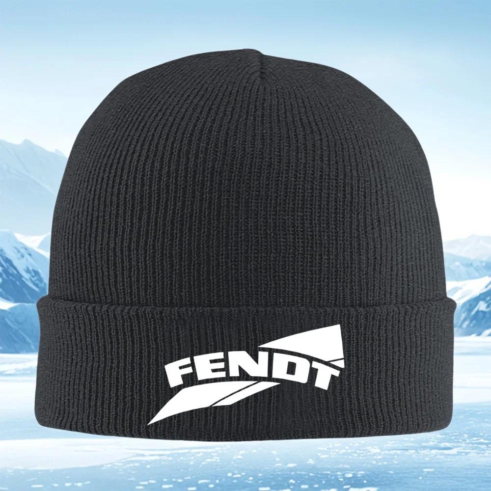 Weißes Logo mit geschwungenem Wort und Formen Unisex Damen Unisex Strickmütze Beanie Pullovermütze Winter Thermisch Warm Weihnachten Outd