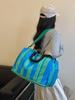Expandable Polka Dot Multi-functional Travel Shoulder Bag