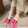 Fairy Wearing Seaside Versatile Thick-soled Sandals 2025 Summer New Fashionable Foreign-style Wedge Heel Beach Shoes
