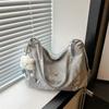Trendy Soft Leather Large Capacity Women Backpack Chic Crossbody Bag With Phone Pocket