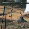 Ultralight Portable Little Bell Home Room Party Outdoor Camping Decoration Bell Metal Wind Chime Tent Car Hung Bell