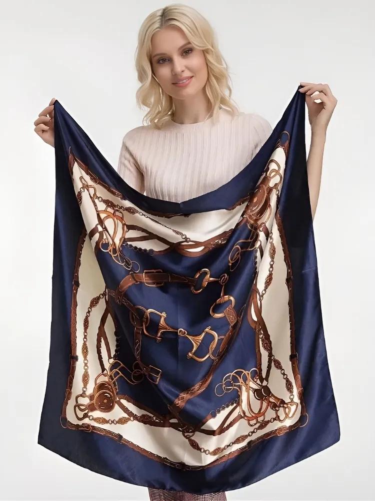 

Великолепные бусины, шарф с круглым кольцом, женские аксессуары для шарфов, ожерелье, этнический шарф One Size