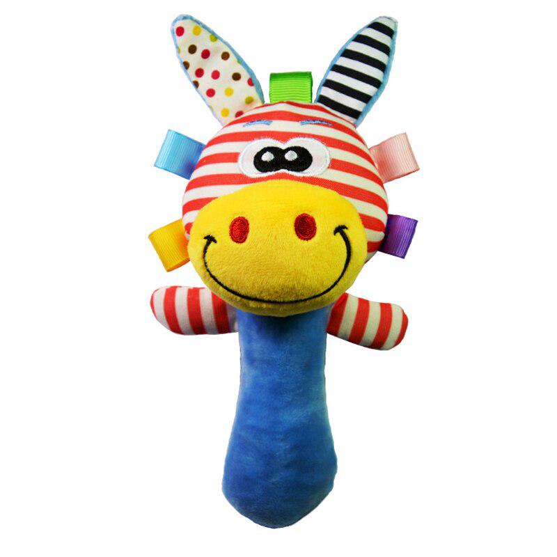 Newborn Baby Toys 0-12 Months Cartoon Animal Baby Plush Rattle Mobile Bell Toy Infant Toddler Early Educational Toys speelgoed