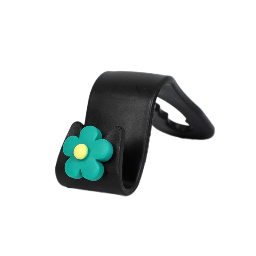 Multifunctional Flower Shape Car Hook Cute Car Seat Back Products Hook Decoration Creative Car Storage N2B2