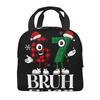 Lunch Boxes 67 Six Seven 6-7 Funny Italian Brainrot Merch Food Box Harajuku Thermal Cooler Bento Box For Travel