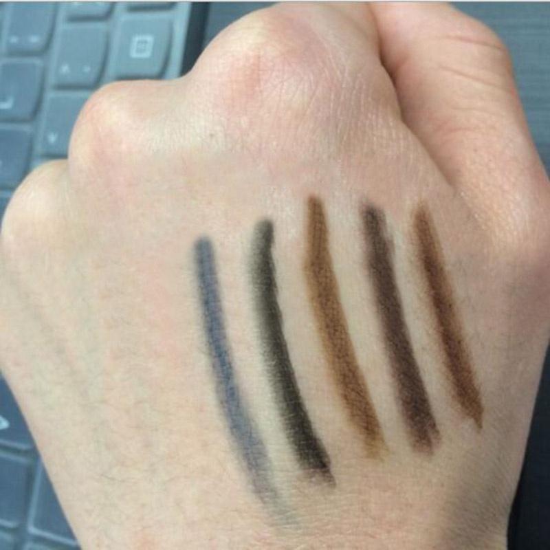 Women Waterproof and Smudge-free Eyebrow Pencil Professional Makeup Artist Eyebrow Pencil Easy-to-apply Pull Wire Eyebrow Pencil