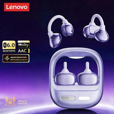 Original Lenovo RS115 Sport Earphones OWS Wireless Bluetooth 6.0 Ear Clip Earbuds Gaming Headset 25H Time HD Call Music Headphone