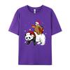 Santa Sloth Riding Panda Lover Funny Tshirts Tees Coupons Funny Tshirt Cotton Boy T Shirt Leisure Luxury T Shirt