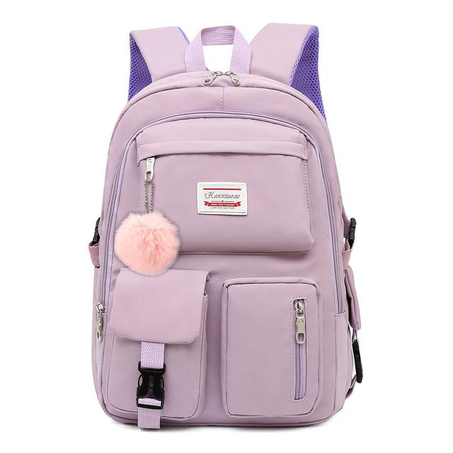 Travel Backpacks Bookbag for Women & Men Boys Girls School College Students Backpack Durable Water Resistant Pink