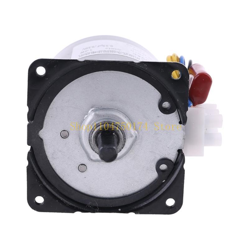 

220 В Автоматический инкубатор для яиц Выводной двигатель Реверсивный мотор-редуктор 2,5 об/мин топ продаж Silver