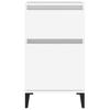 Nightstand White 40 x 35 x 70 cm