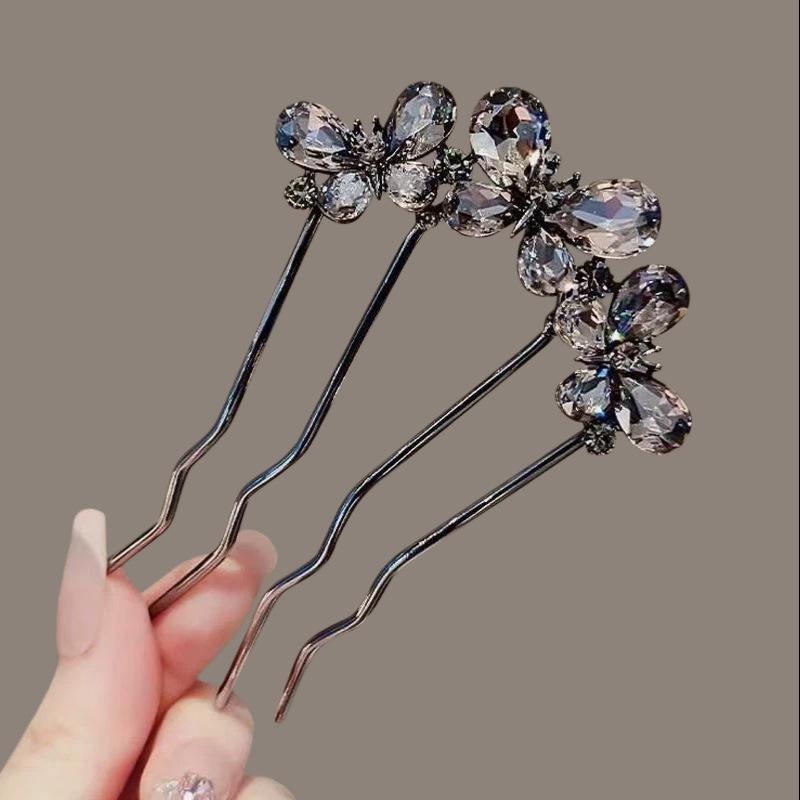 Elegant U-shaped Tassel Hairpin: Versatile Ancient Style Accessory for Updos