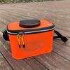 Folding Live Fish Bucket EVA Thickened Portable Lightweight Collapsible Fish Pail for Fishing Camping Picnic Outdoor Activities