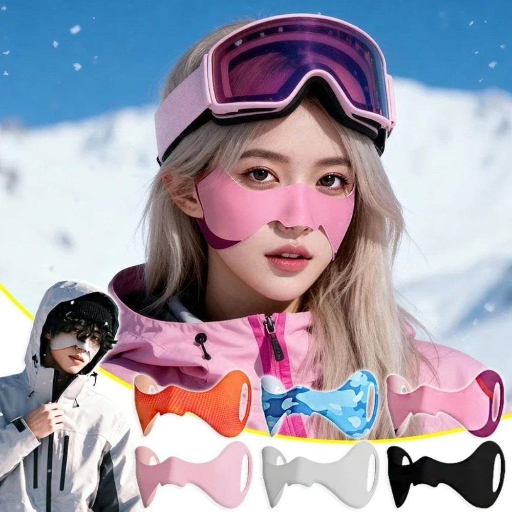 Winter Ski Anti Frost Thermal Nose Cover Windproof Warm Face Mask New Nose Patch  Cold Weather Use