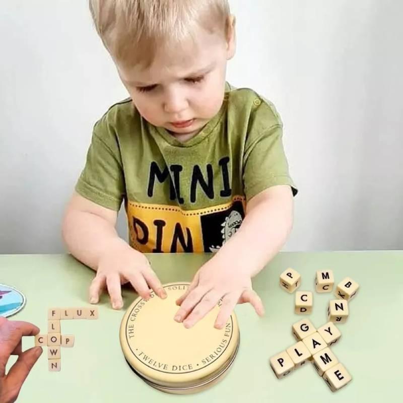 Classic Crossword Solitaire Game Crafted From Durable Plastic For Endless Entertainment