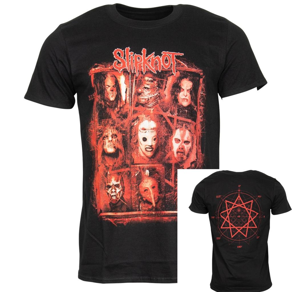 Slipknot Shattered Graphic Tee Cotton Round Neck Casual Unisex Tshirt Summer Top