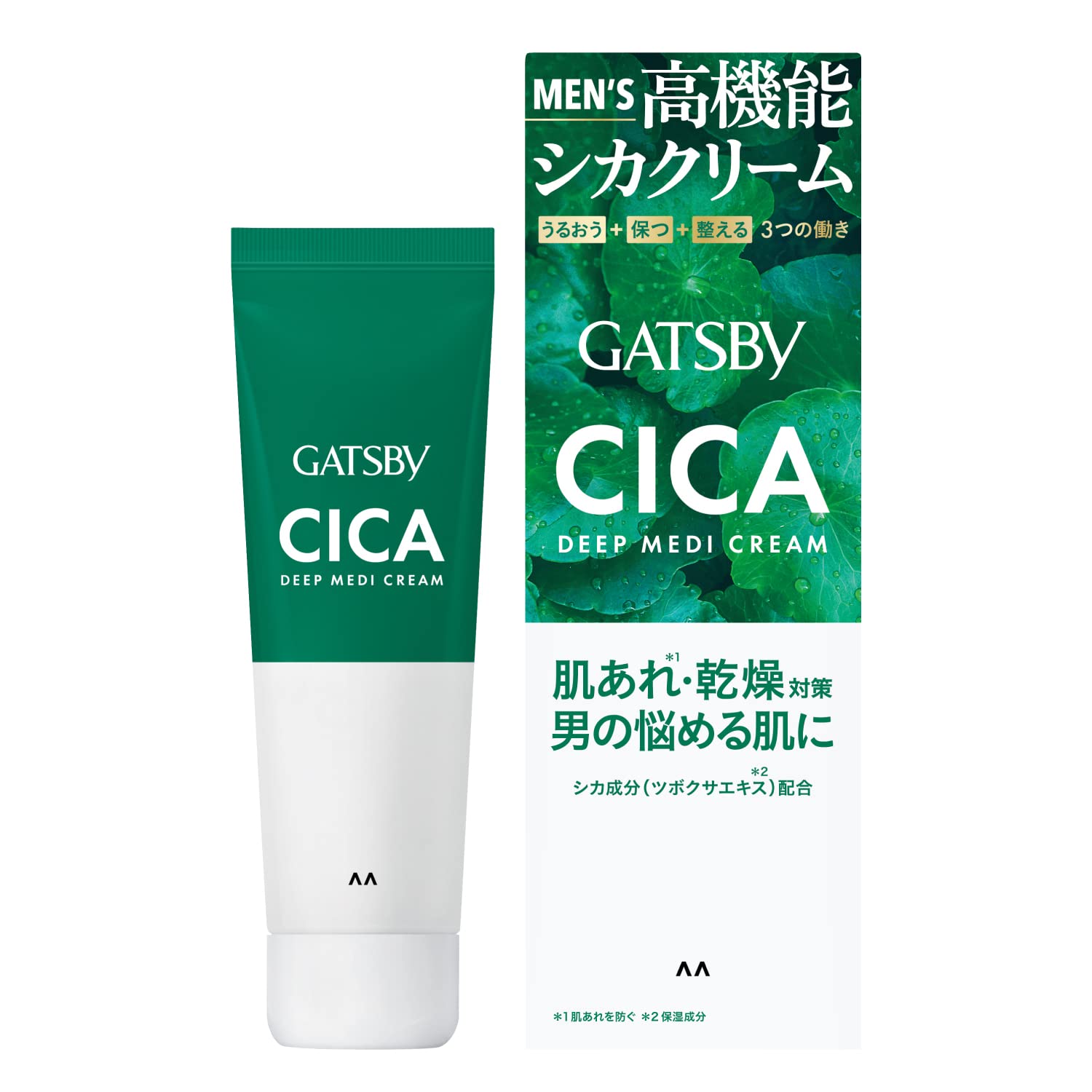 

GATSBY Deep Medi Cream in Cica Cream with Cica 55g [Made Japan, Ingredients] [Skin Care, Moisturizing, Skincare] (x 1)