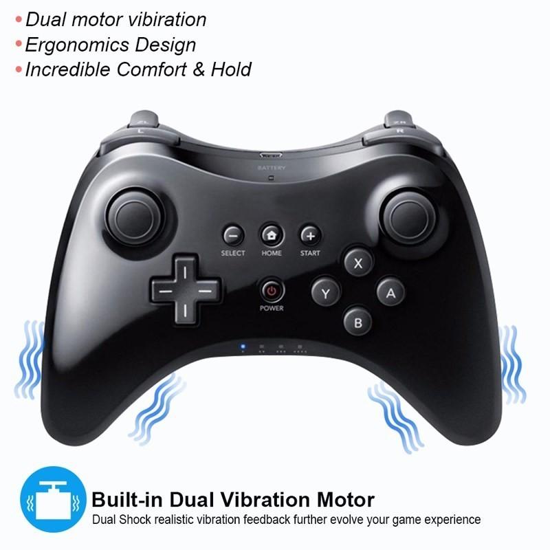 Für Wii U Pro Nintendo Controller Gamepad USB Bluetooth Kabellose Fernbedienung