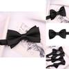 Classic Men Polyester Silk Bow Tie For Wedding Formal Attire Perfect For Grooms And Groomsmen