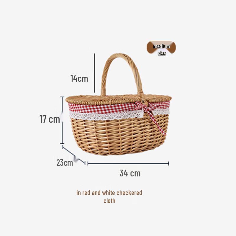 Wicker Picnic Basket