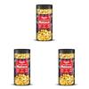 Happilo Premium Makhana Superhot Peri Peri Jar 80g | Roasted Foxnuts, Phool Makhana | Healthy Snacks | Low Calorie, Vegan & Spicy (Pack of 3)