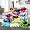 1pc Critters Adventure Flannel Blanket,Ultra Soft Warm Plush Throw for Home Bedroom Bed Sofa Cover Camping Picnic gift Y72447