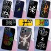 Amazigh Berber Symbol Hülle Für iPhone 16 15 14 Pro 11 12 13 Pro Max XS X XR Plus 12 13 Mini Weiche Hülle