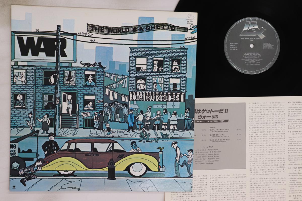 

LP Record WAR - World Is A Ghetto AW2001 LAX 1977 Japan Soul/Funk Used