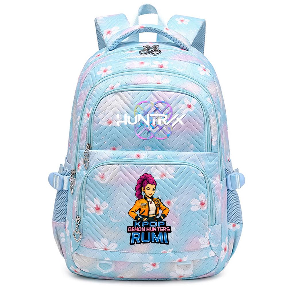 Zaino Carino Stampato K-Pop Zaino per Studente Adolescente per Ragazzo Ragazza Borsa da Scuola Regalo per Bambino Donna Grande Capacità Impermeabile Borsa da Viaggio Mochila