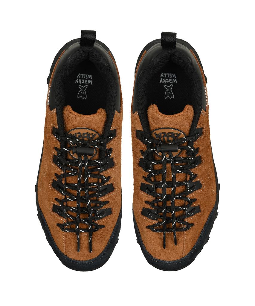 Wacky Willy Kiki Double Lace Brown
