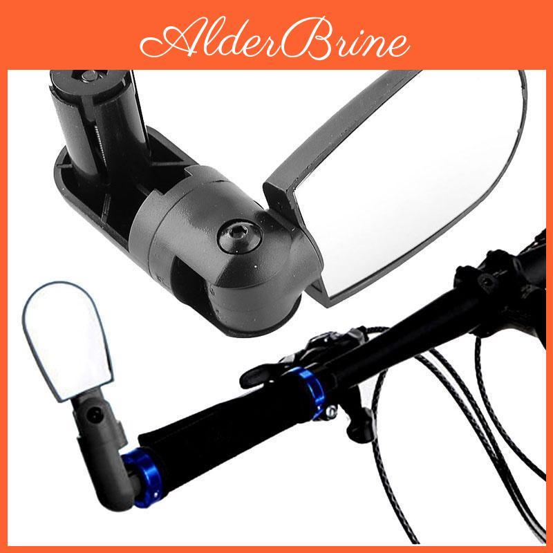 Road Accessories Cycling Mountain Bicycle Bike Handlebar Wide Angle Rear Rotate View Mirrors