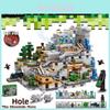 Jeu de Construction Minecraft Pour Enfants Avec Thème Complet de Grotte Minecrafter Pour le Jeu Éducatif