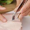 1Pcs  Stainless Steel Fish Bone Tweezers Pincer Clip Puller Remover Tongs Fish Bone Plucking Clamp Kitchen Gadgets Seafood Tools