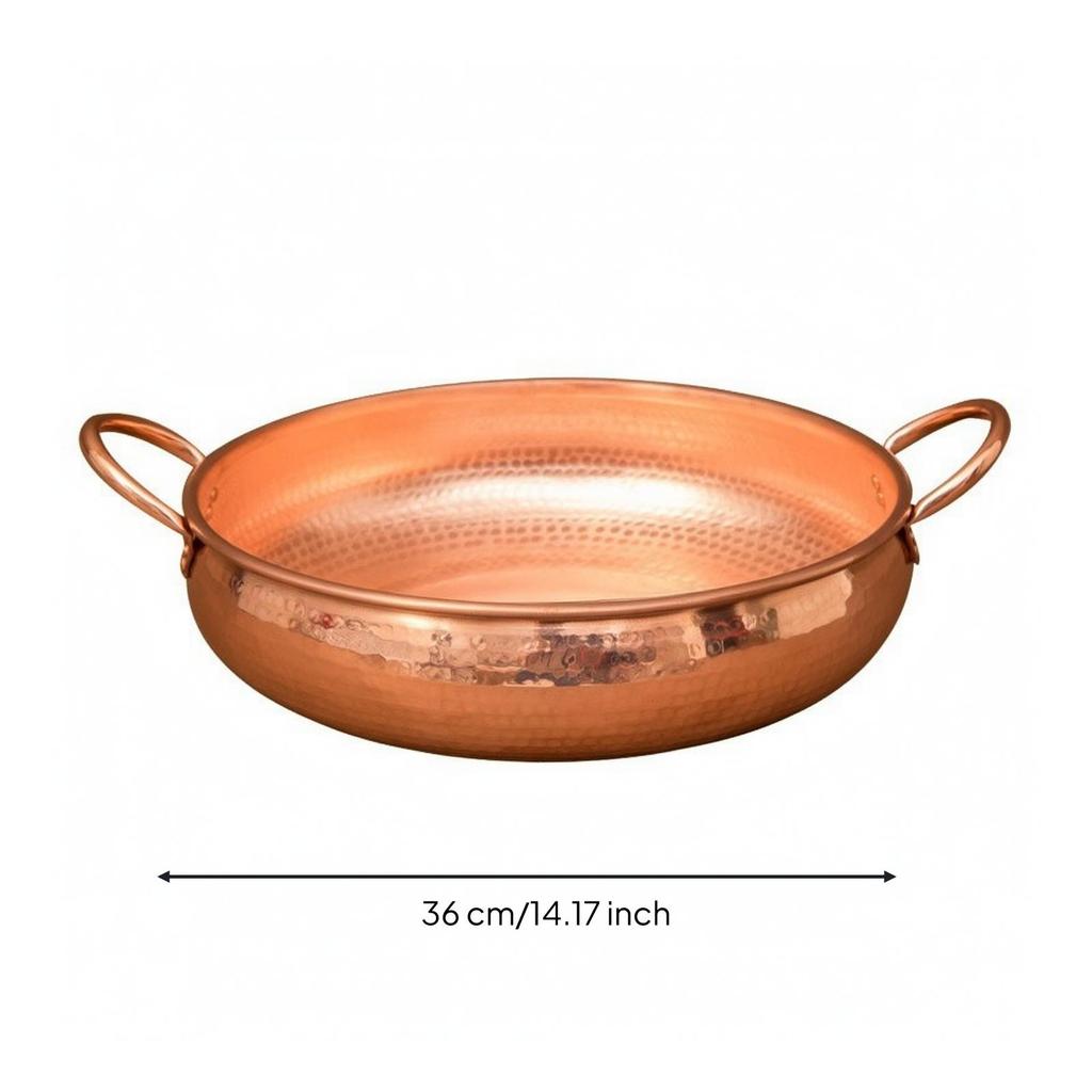 Heavy Duty Bronze Thermal Pot | Induction and Gas cooktop Compatible, Shabu