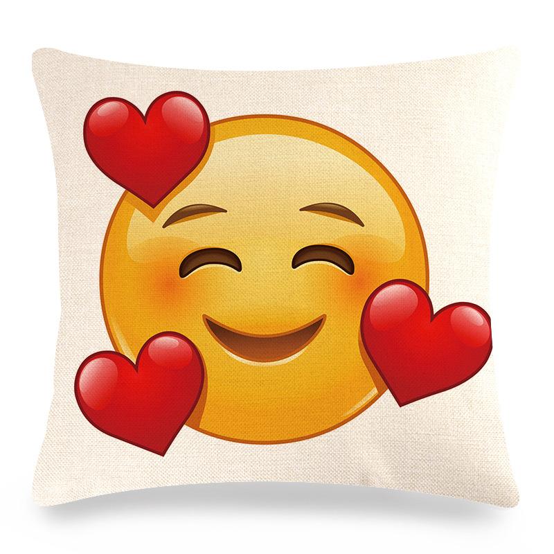 Home Decor Valentine'S Love Themed Decorative Pillow Covers Pattern Cushion Cover Suitable For Sofa Bedroom Car Pillow Cover