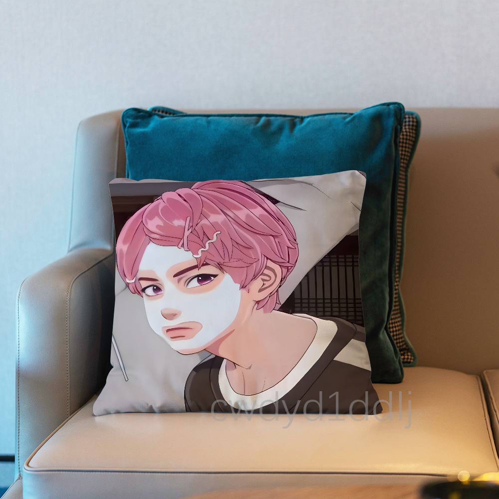 PPlave Bamby Group Pillowcases Cute Funny Pillow Case For Wedding Party Home Decor Comfy Pillow Cover